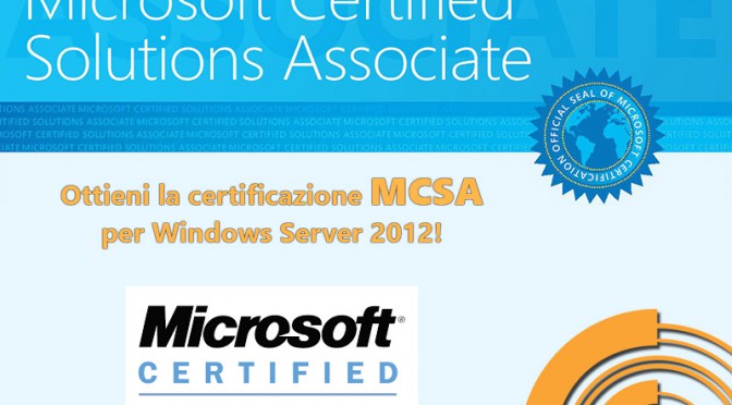 Come ottenere la certificazione MCSA per Windows Server 2012